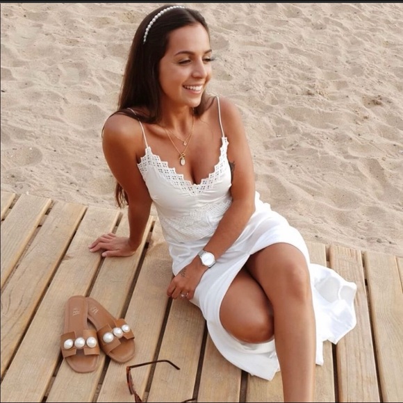 ZARA Satin Effect Dress - Picture 4 of 14